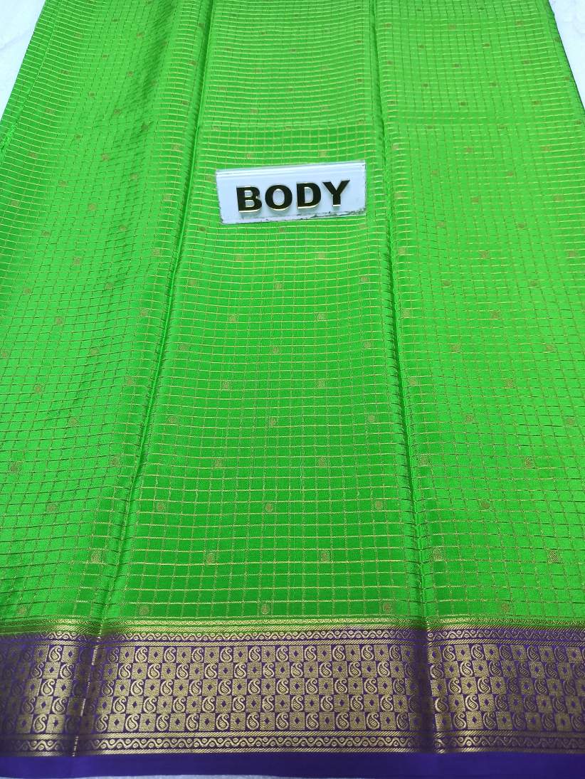 Pure Mysore Silk Saree.