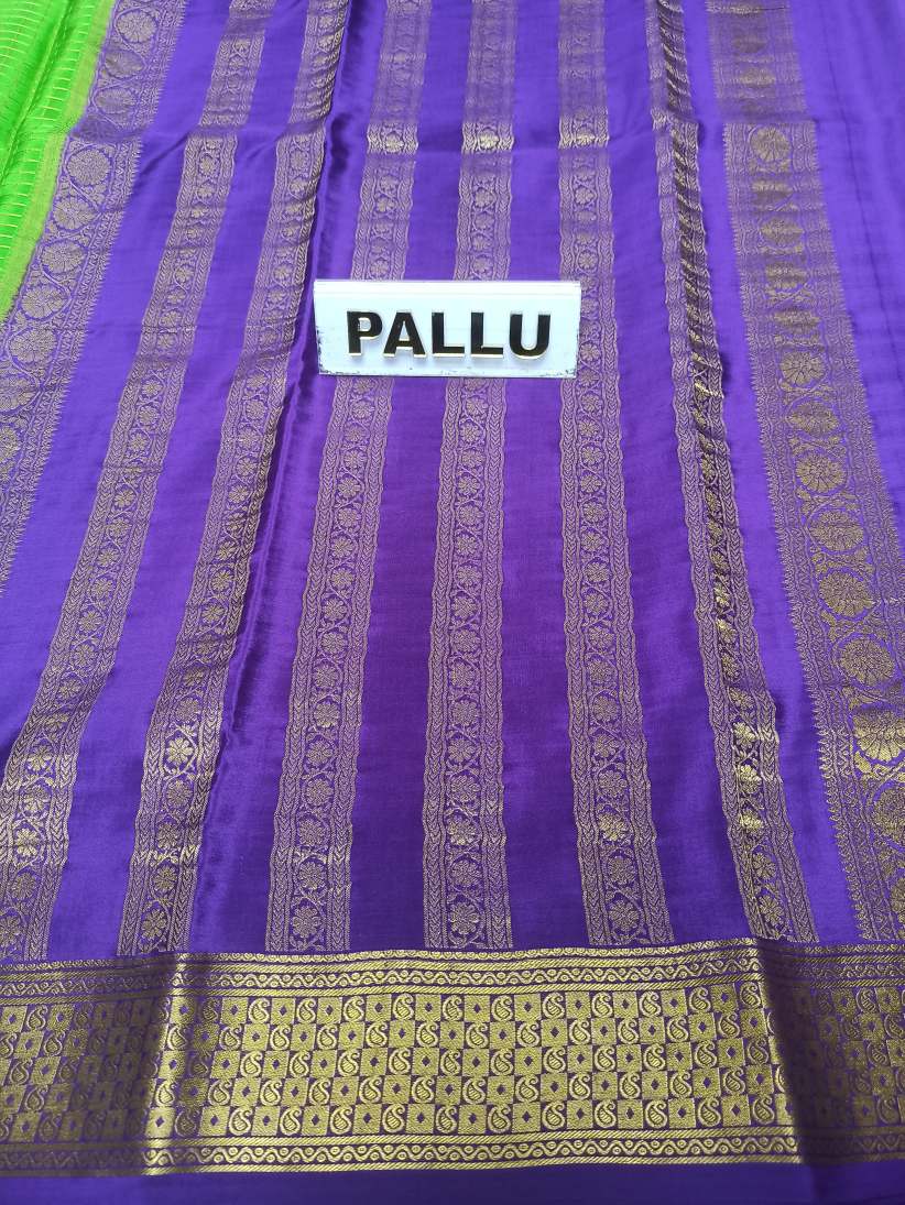 Pure Mysore Silk Saree.