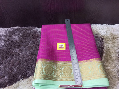 Pure Mysore Silk Saree.