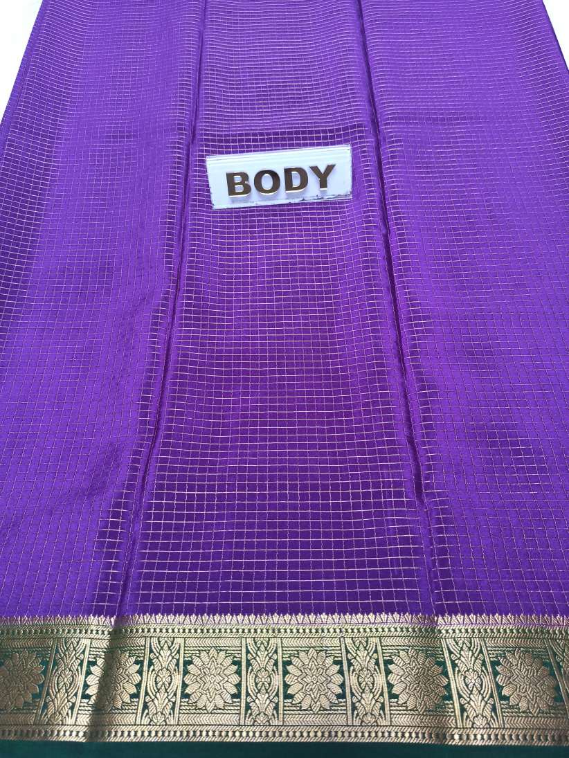 Pure Mysore Silk Saree.