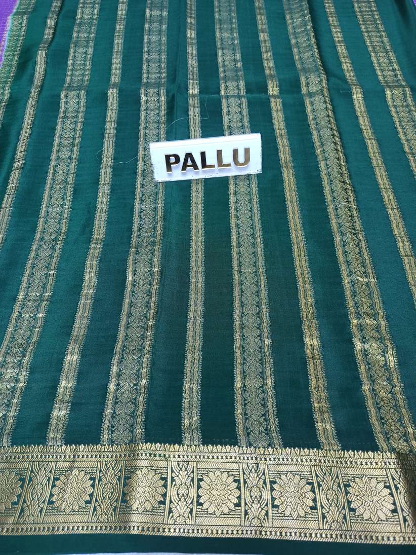 Pure Mysore Silk Saree.