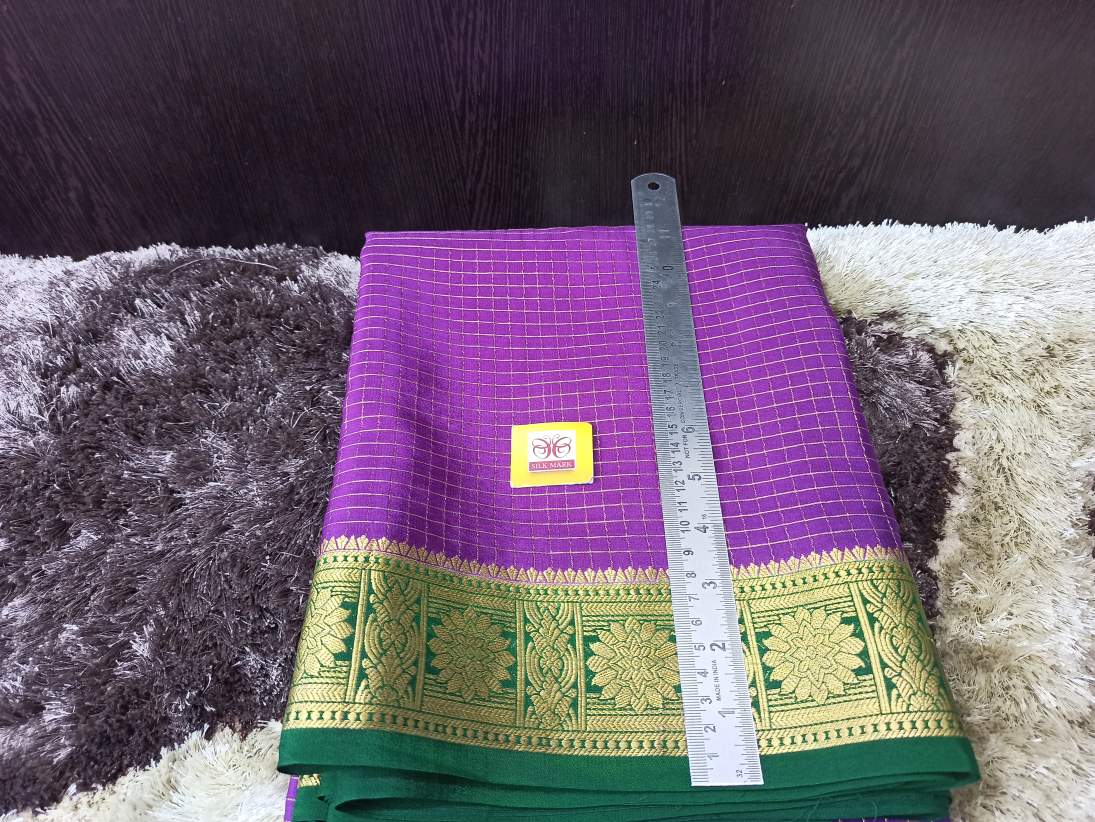 Pure Mysore Silk Saree.
