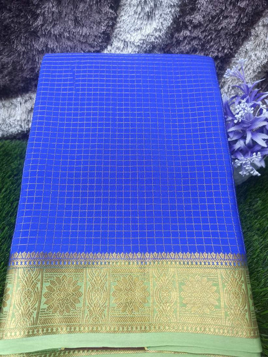 Pure Mysore Silk Saree.