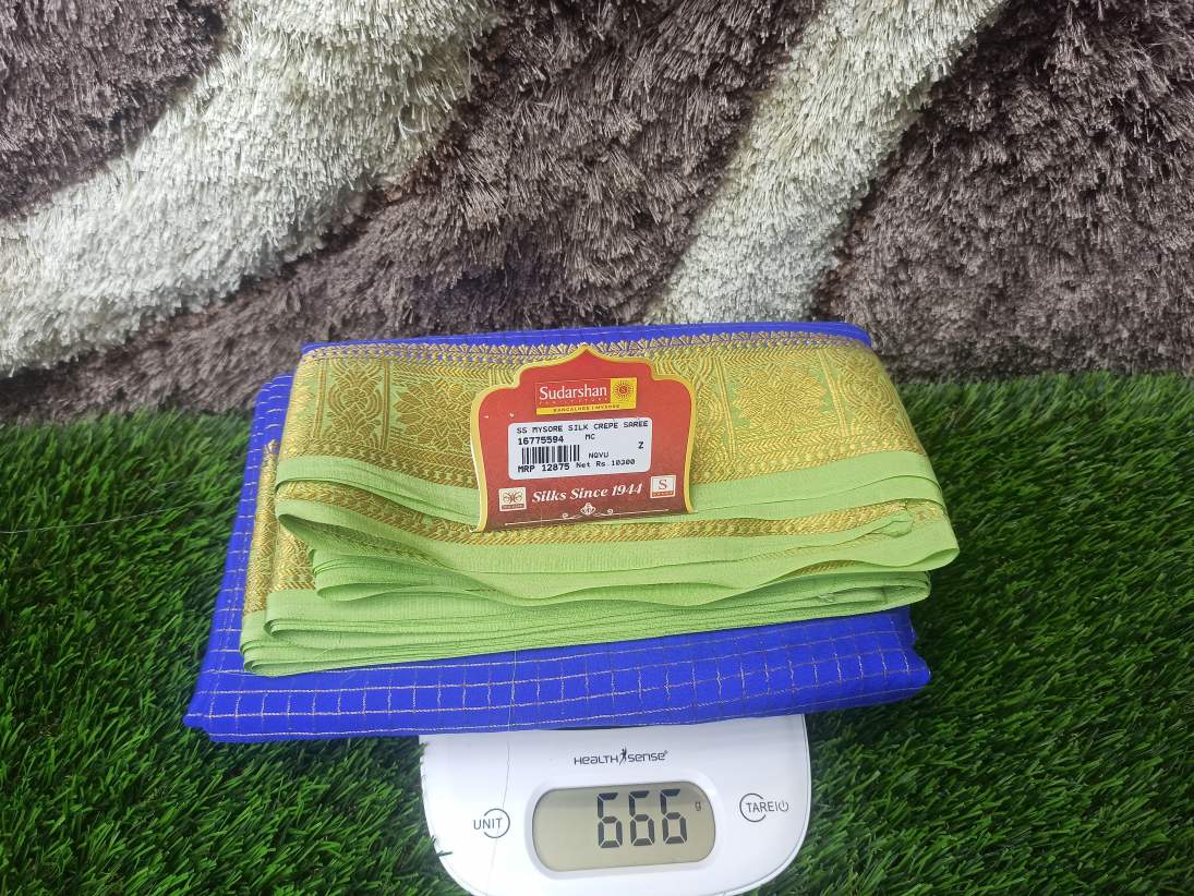 Pure Mysore Silk Saree.