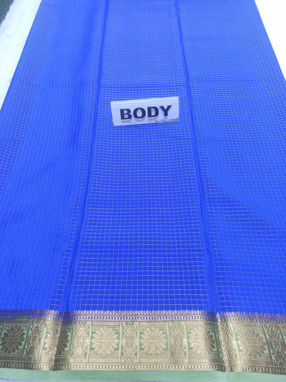 Pure Mysore Silk Saree.