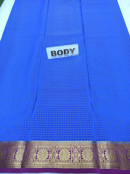 Pure Mysore Silk Saree.