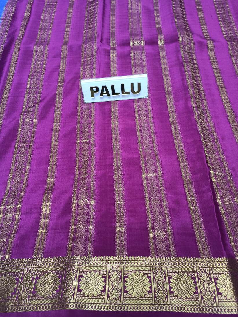 Pure Mysore Silk Saree.