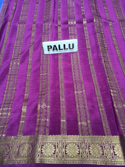 Pure Mysore Silk Saree.
