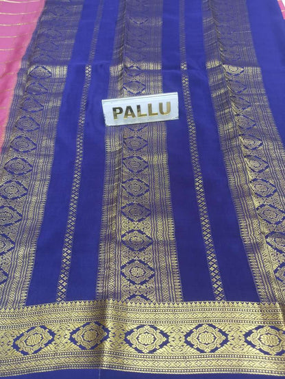 Pure Mysore Silk Saree.