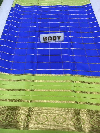 Pure Mysore Silk Saree.
