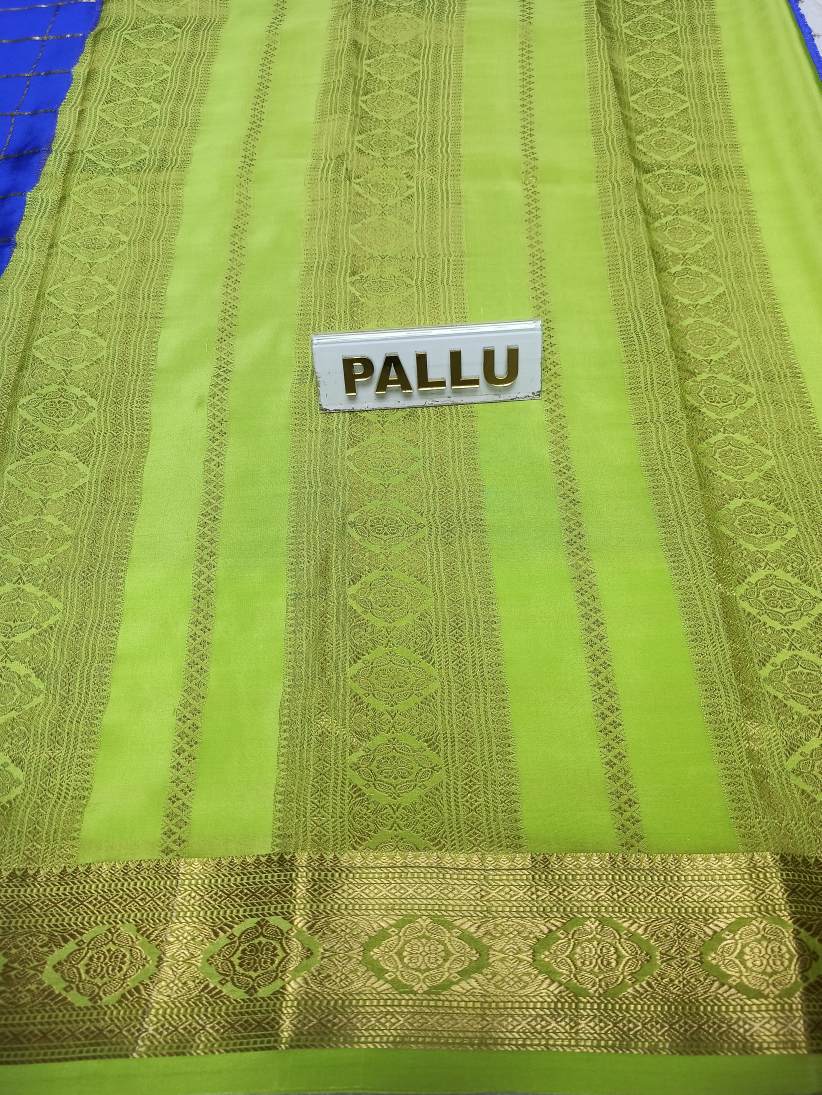 Pure Mysore Silk Saree.