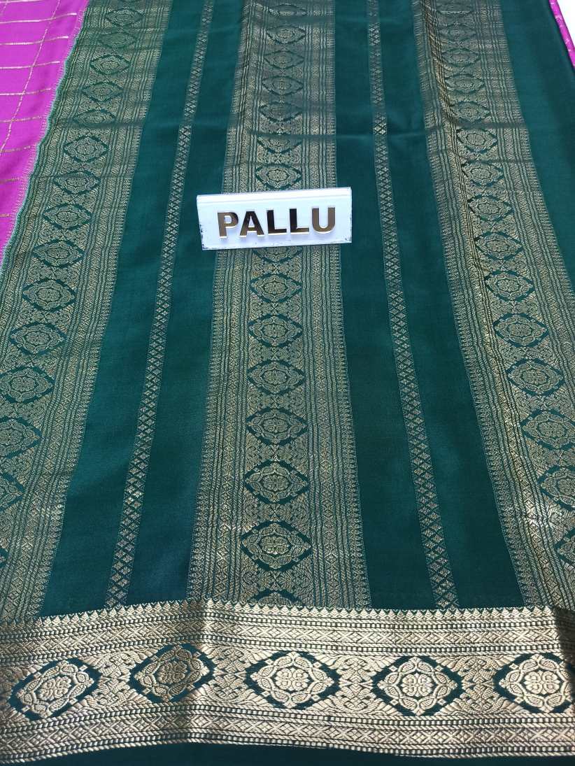 Pure Mysore Silk Saree.