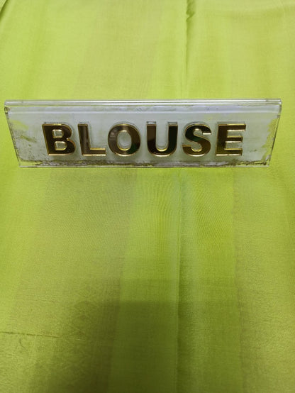 Pure Mysore Silk Saree.