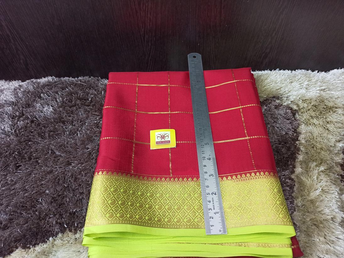 Pure Mysore Silk Saree.