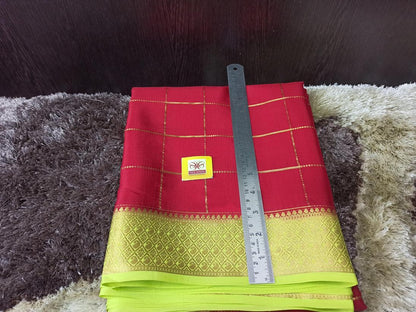 Pure Mysore Silk Saree.