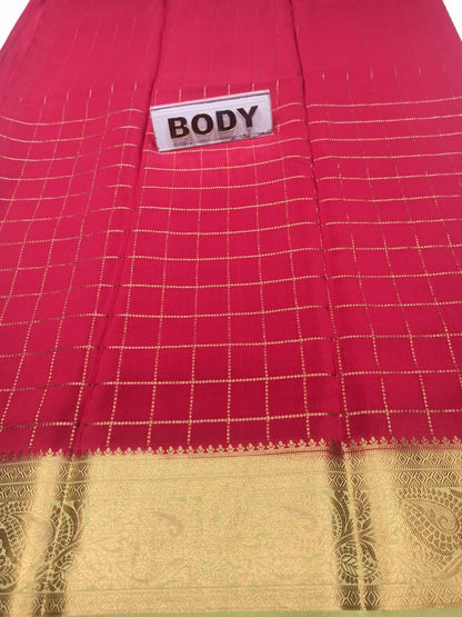 Pure Mysore Silk Saree.