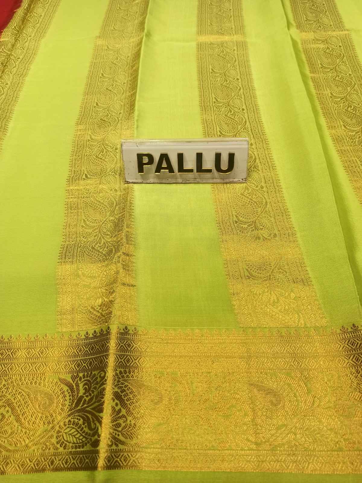 Pure Mysore Silk Saree.