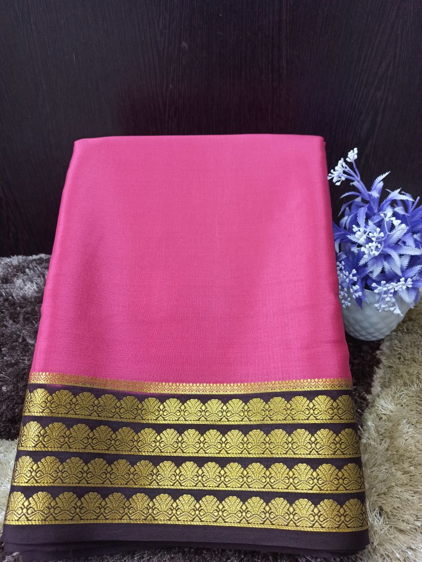 Pure Mysore Silk Saree.
