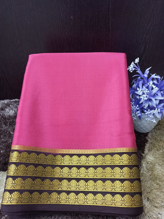 Pure Mysore Silk Saree.