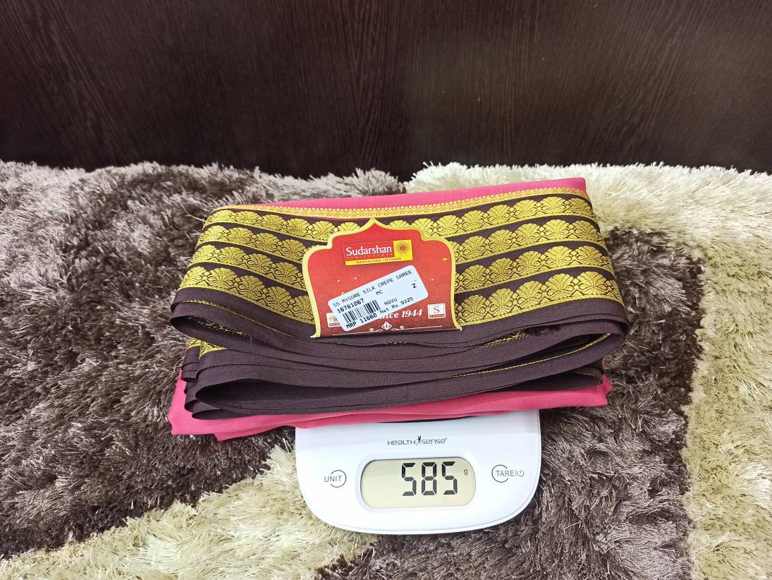 Pure Mysore Silk Saree.