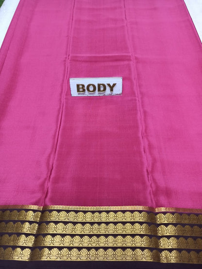 Pure Mysore Silk Saree.