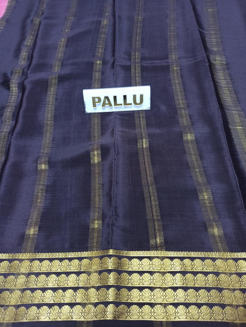 Pure Mysore Silk Saree.