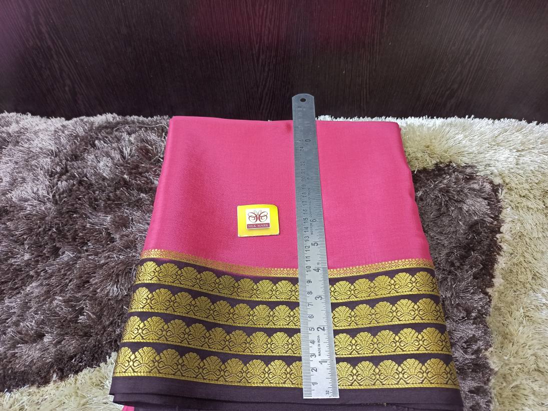 Pure Mysore Silk Saree.