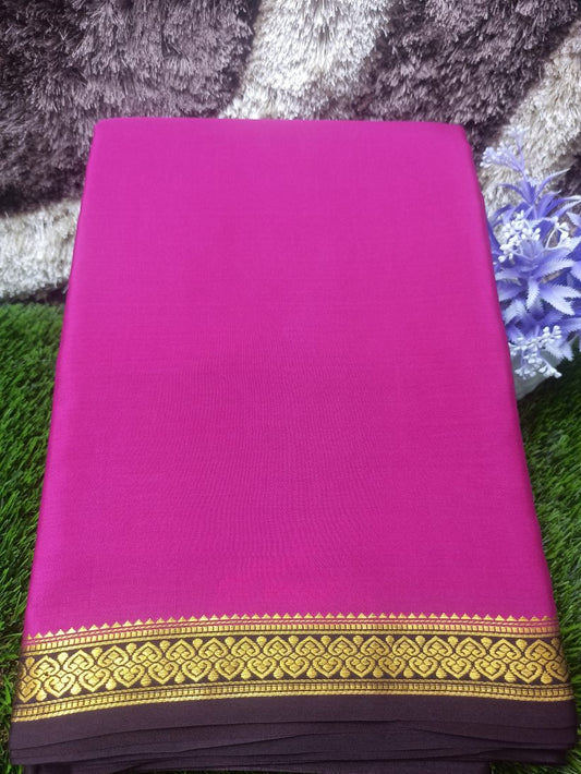 Pure Mysore Silk Saree.