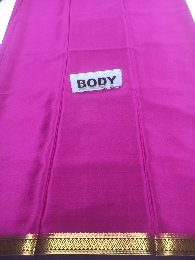 Pure Mysore Silk Saree.