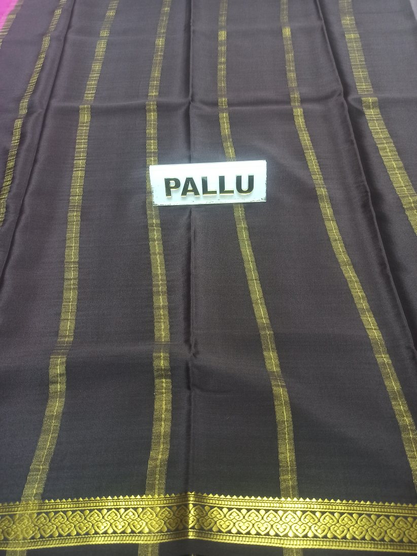 Pure Mysore Silk Saree.