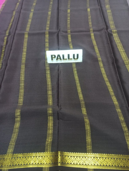 Pure Mysore Silk Saree.