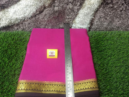 Pure Mysore Silk Saree.