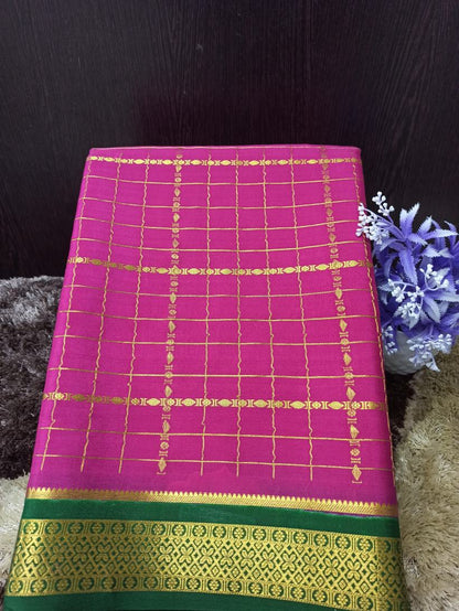 Pure Mysore Silk Saree.