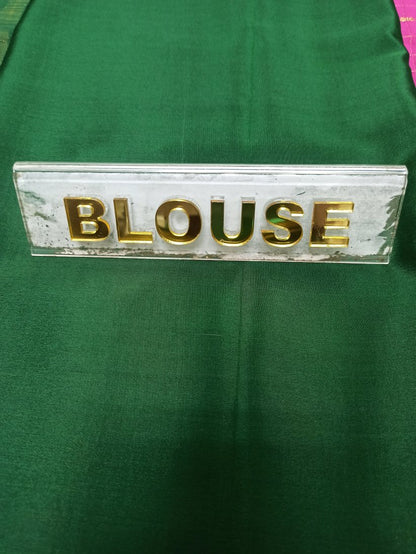 Pure Mysore Silk Saree.