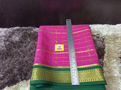 Pure Mysore Silk Saree.