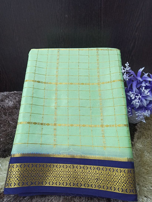 Pure Mysore Silk Saree.