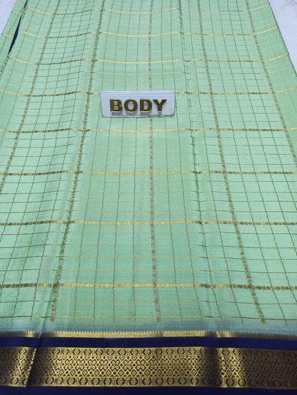 Pure Mysore Silk Saree.