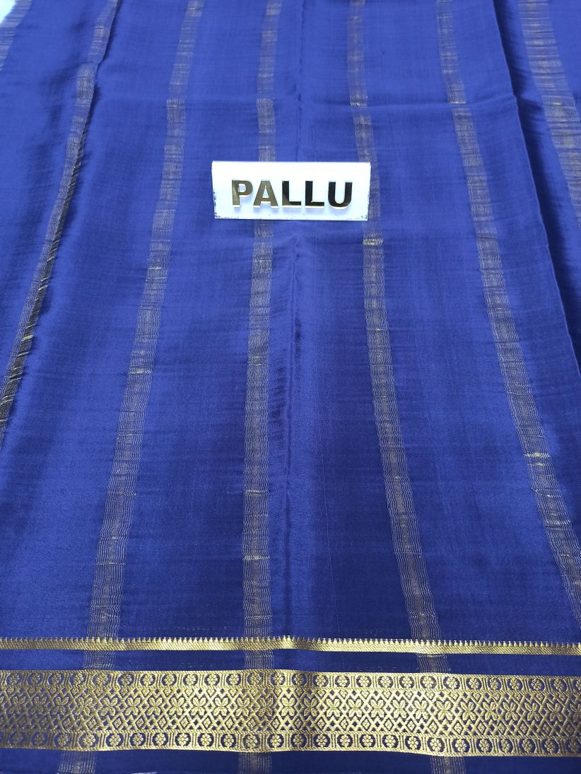 Pure Mysore Silk Saree.