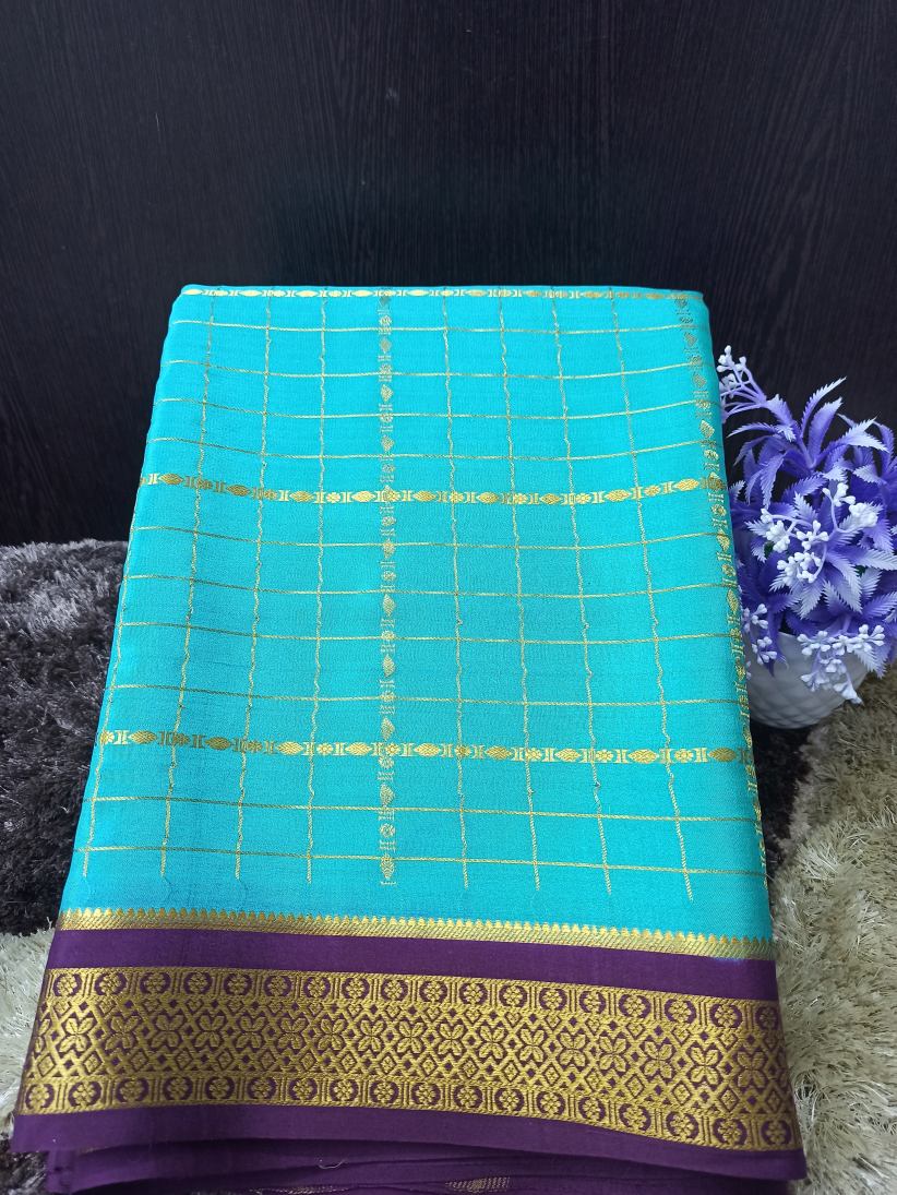 Pure Mysore Silk Saree.