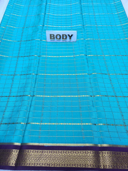 Pure Mysore Silk Saree.