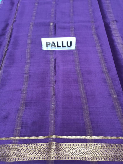 Pure Mysore Silk Saree.