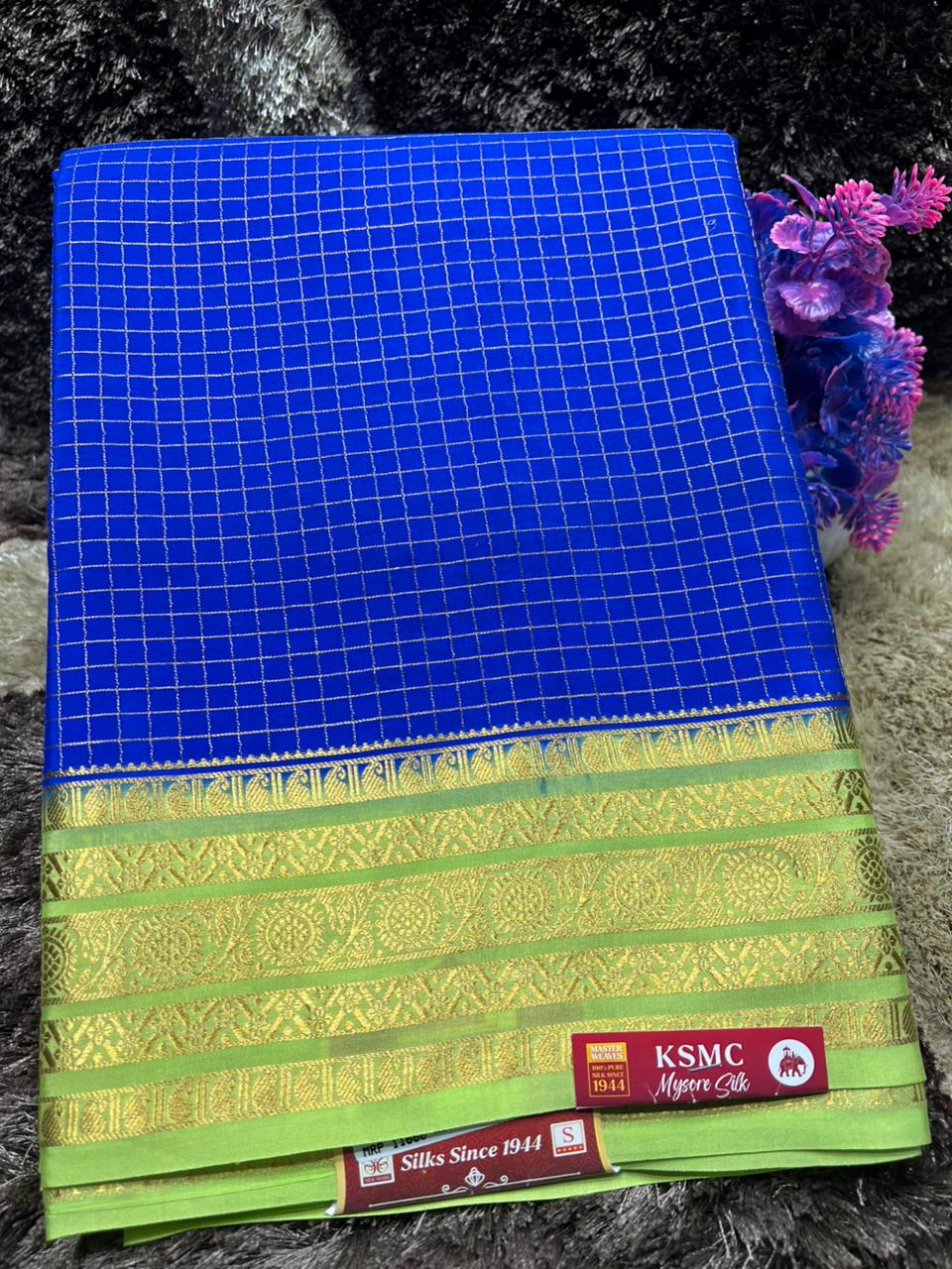 Pure Mysore Silk Saree.