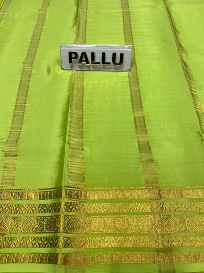 Pure Mysore Silk Saree.