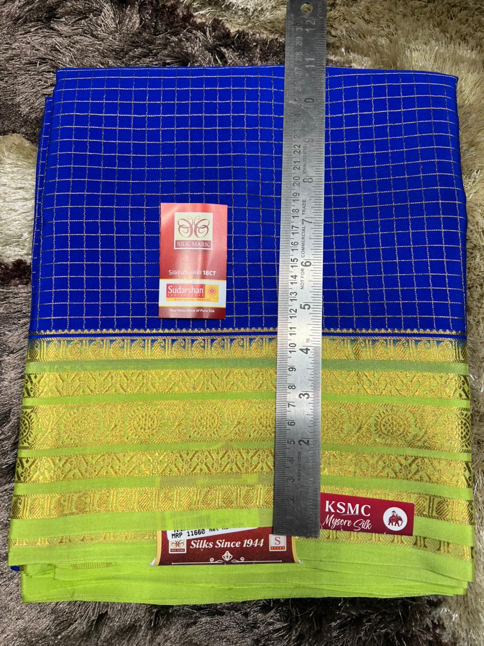 Pure Mysore Silk Saree.