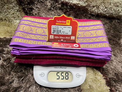 Pure Mysore Silk Saree.