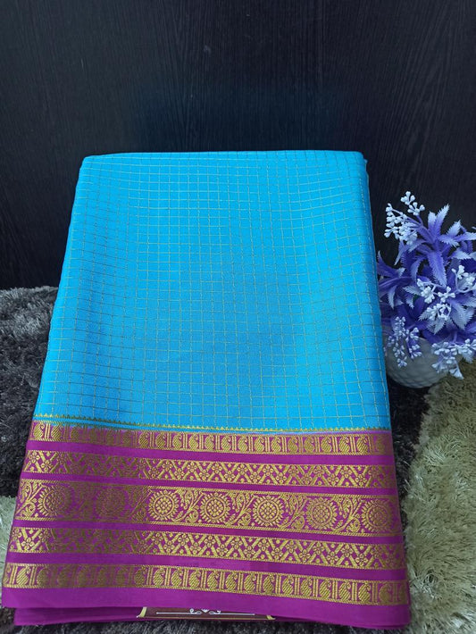 Pure Mysore Silk Saree.