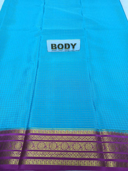 Pure Mysore Silk Saree.