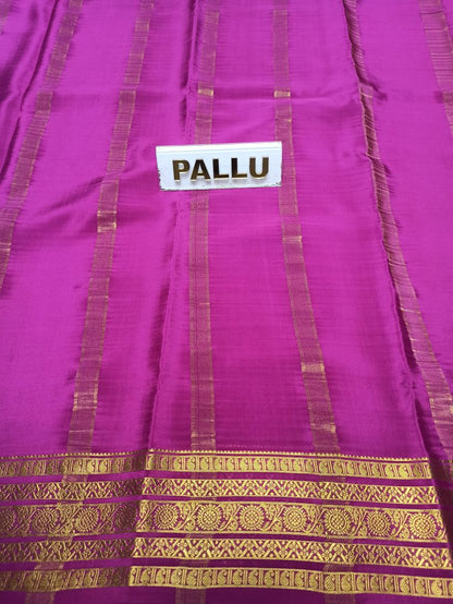 Pure Mysore Silk Saree.