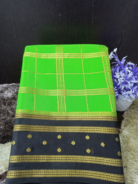 Pure Mysore Silk Saree.