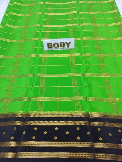 Pure Mysore Silk Saree.